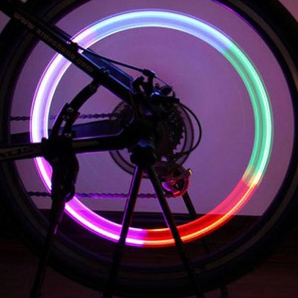 Radradradreifen hat Klappenlichtklappe LED leichte Lampe gesprochen