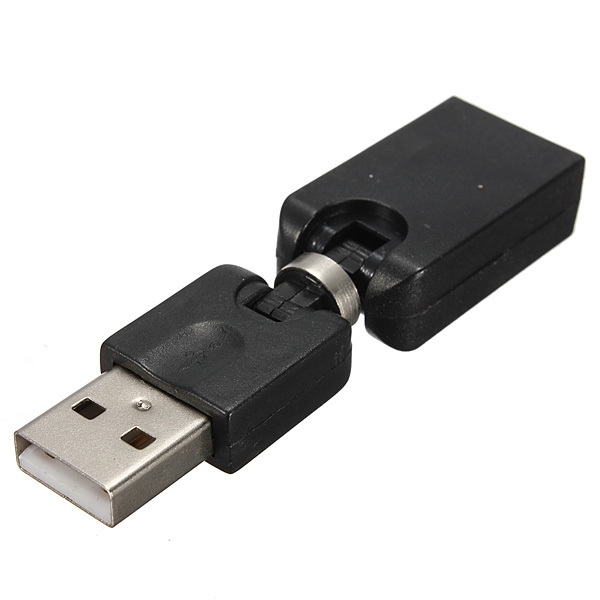 USB2.0 ein Mann zum USB weiblichen Adapter 360Degree Angle Rotation Verlängerung