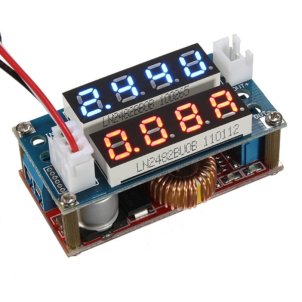 5A Konstante LED Fahrerbatterielademodul Voltmeter Amperemeter