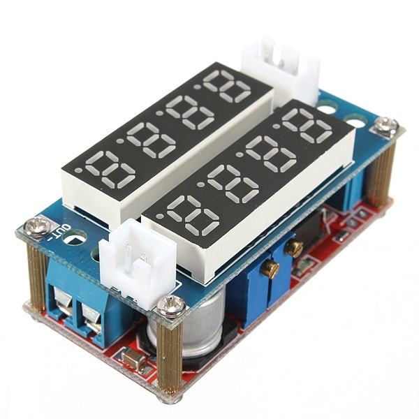 5A Konstante LED Fahrerbatterielademodul Voltmeter Amperemeter