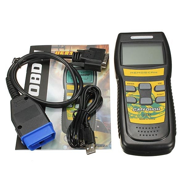 U581 KANN OBDII Selbstdiagnosewerkzeug Scanner Codeleser 15 Pins