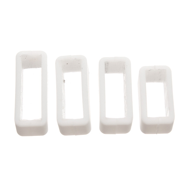 PVC Uhrenarmband Haltebügel Schleifen Rubber Retainer Wölbungs Halter