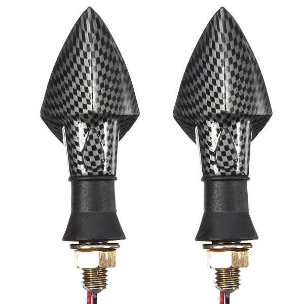 Motorrad-Motorrad-Blinker-Blinker-Lampe Carbon