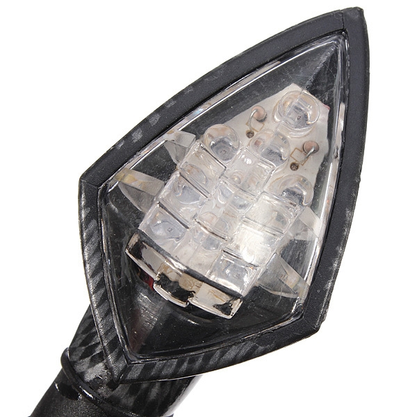 Motorrad-Motorrad-Blinker-Blinker-Lampe Carbon