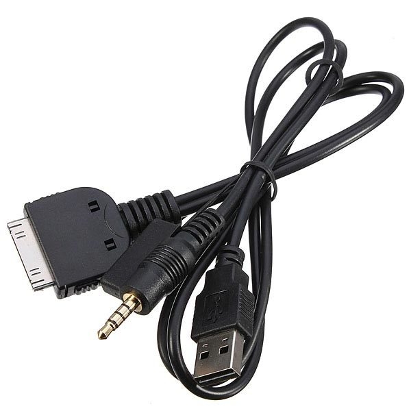 Aux-USB verbindet Kabeladapter für den iPhone kenwood ddx418 318 kdv-415u
