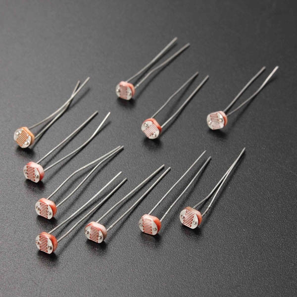 10 PCS 5MM Lichtabhängige Widerstände Photoresistor GL5528 LDR