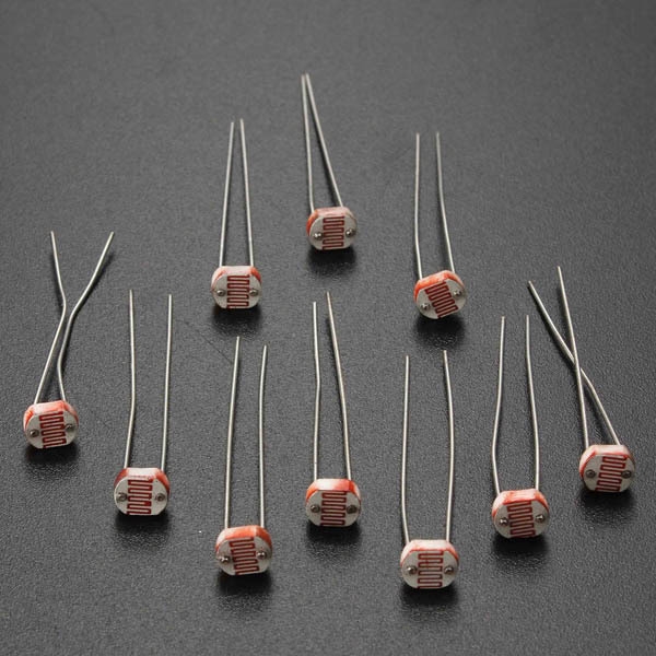 10 PCS 5MM GL5516 Lichtabhängige Widerstand LDR Fotowiderstand