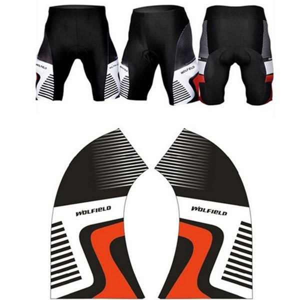 WOLFBIKE Radfahren Hosen Sportbekleidung Sport Fahrrad gepolsterte Shorts