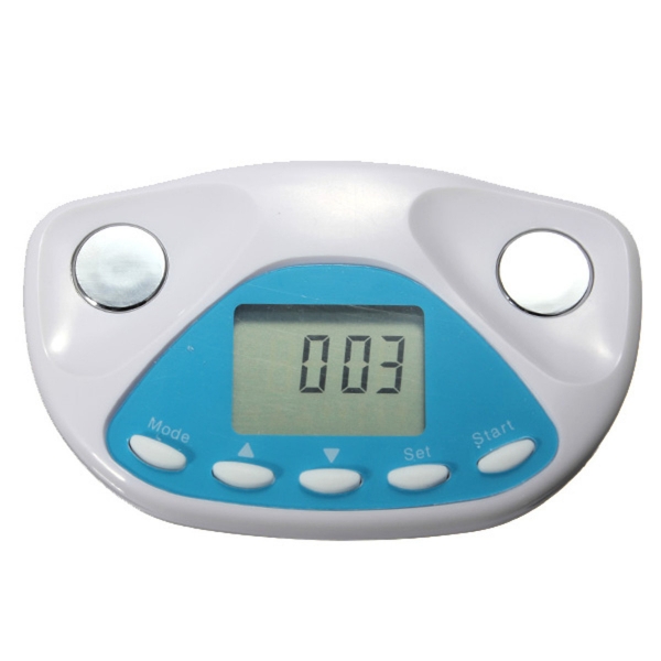 Digital LCD Körperfett Analysator Monitor Meter BMI Weight Loss Calculator