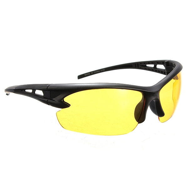 Fahren Reitglas  Sonnenbrille  Gelb Linse UV400 Nachtsicht