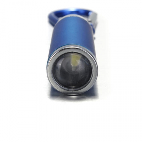 Mini konvexen Spiegel Multicolor LED Taschenlampe Schlüsselbund Schlüsselbund
