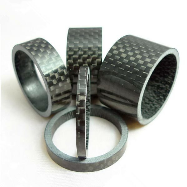 Fahrrad Carbon Faser 3mm x 5mm x 10mm x 15mm x 20mm Headset Spacer
