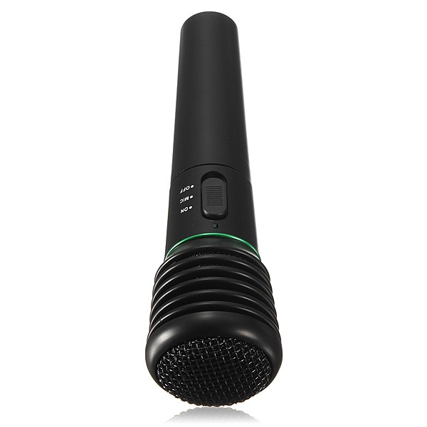 2in1 Wired & Wireless Handheld Mikrofon Receiver Studio Un-direktionale