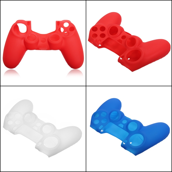 Soft Silikon HAUT Gel Cover Case für Sony Play Station PS4 Controller