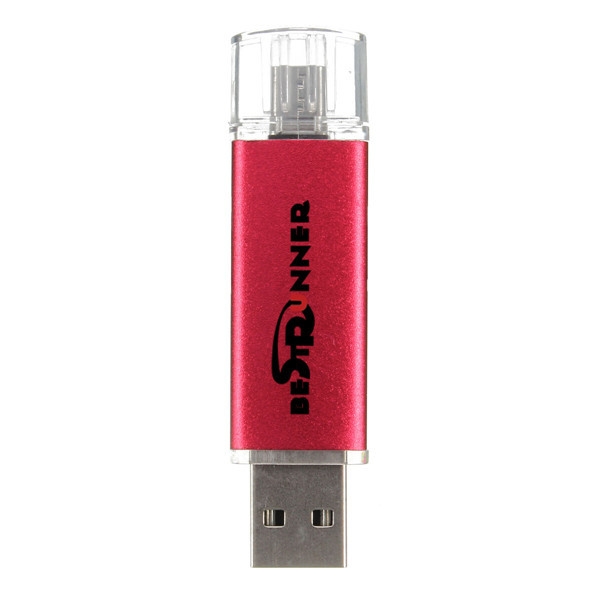 Bestrunner 32G USB zu Micro USB Flash fährt U Festplatte für PC und OTG Smartphone