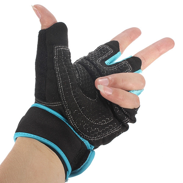 Sport Übung Handschuhe Gewichtheben Fitnesstraining Workout Handgelenk Verpackungs