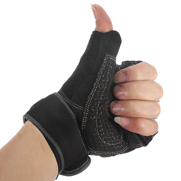 Sport Übung Handschuhe Gewichtheben Fitnesstraining Workout Handgelenk Verpackungs