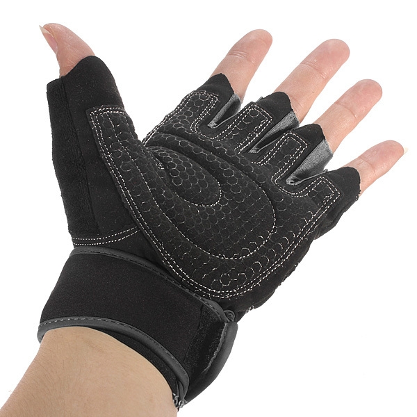 Sport Übung Handschuhe Gewichtheben Fitnesstraining Workout Handgelenk Verpackungs