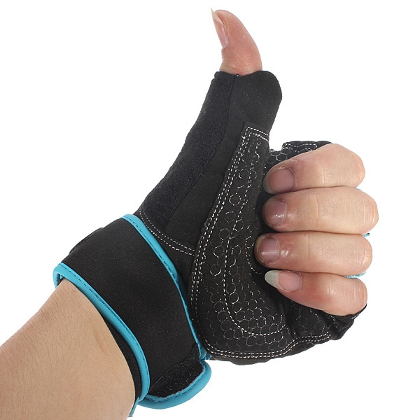 Sport Übung Handschuhe Gewichtheben Fitnesstraining Workout Handgelenk Verpackungs