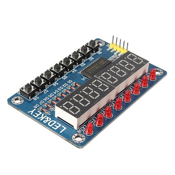 Tm1638-Chipschlüssel zeigt Modul LED digitale 8-Bit-Tube für avr arduino
