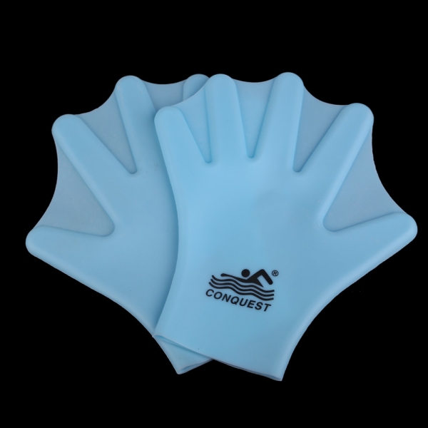 Silikon Schwimmen Handschuhe Webbed Handschuhe Surfen Tauchen Paddelhandschuhe