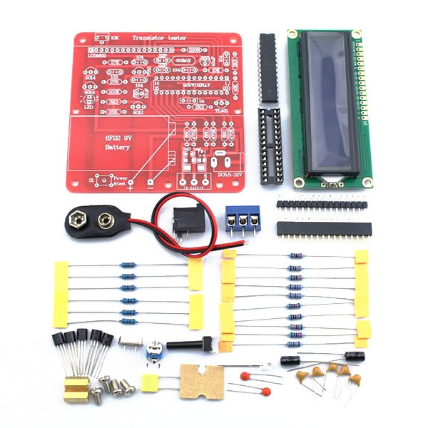 Original Hiland DIY Multifunktions-Transistor Tester Kit für LCR ESR Transistor PWM Signal Generator