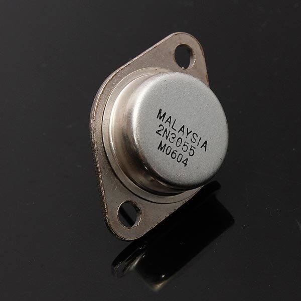 5pcs 2N3055 NPN Hochleistungsverstärker und Schalttransistor TO-3