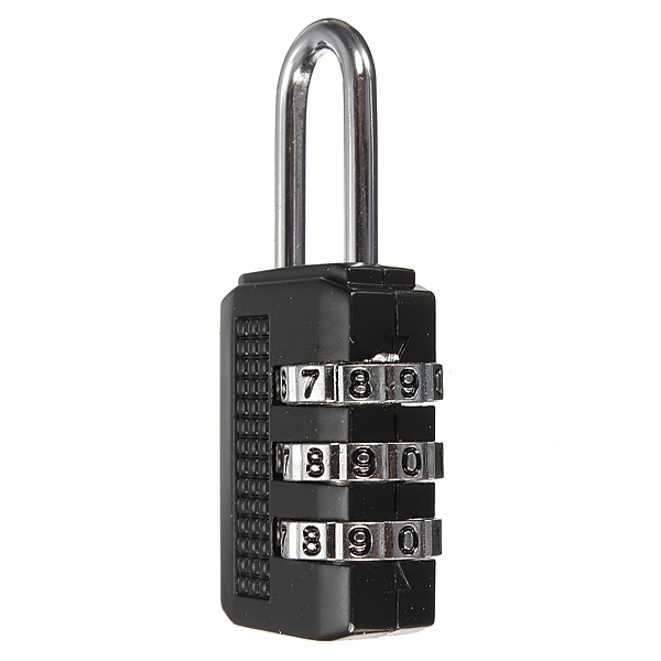 Password Lock 3 Stellen Zahl Kombination Code Vorhängeschloss