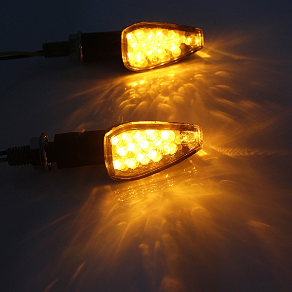 Universal 2x Motorrad 10 LED Blinkeranzeigelampe 12v