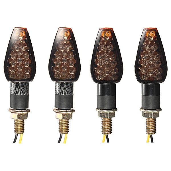 Universal 2x Motorrad 10 LED Blinkeranzeigelampe 12v