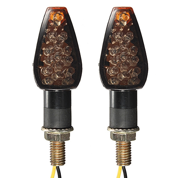 Universal 2x Motorrad 10 LED Blinkeranzeigelampe 12v
