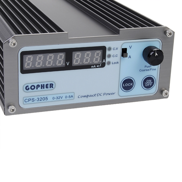 GOPHERT CPS-3205  0-32V 0-5A tragbare einstellbare DCEnergieversorgung 110V/220V CPS-3205II Upgrade Version