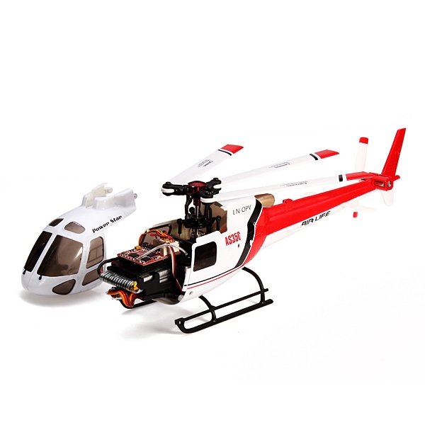 WLtoys V931 2.4G 6CH Brushless Skala Lama Flybarless RC Hubschrauber