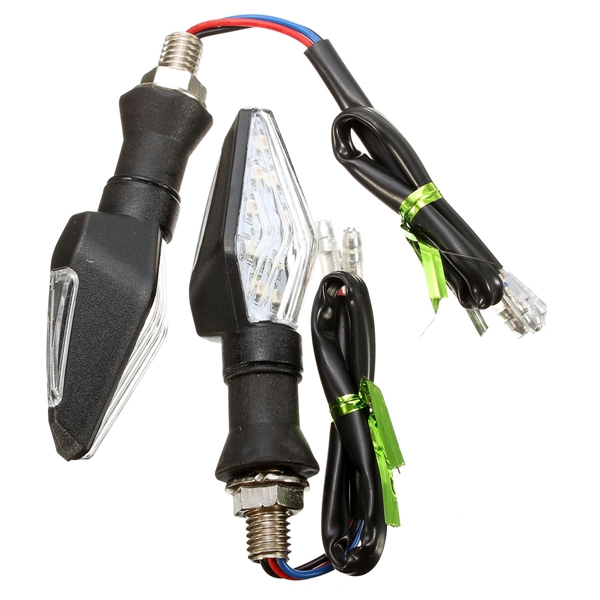 12V LED Motorrad Blinker Indikatoren Blau