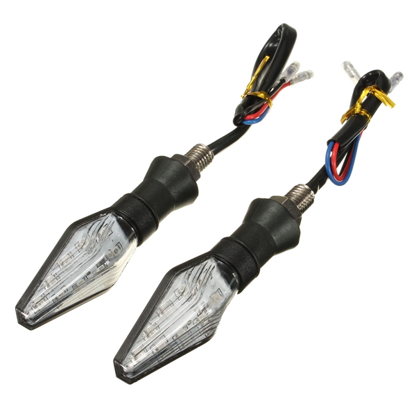 12V LED Motorrad Blinker Indikatoren Blau
