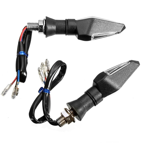 12V LED Motorrad Blinker Indikatoren Blau