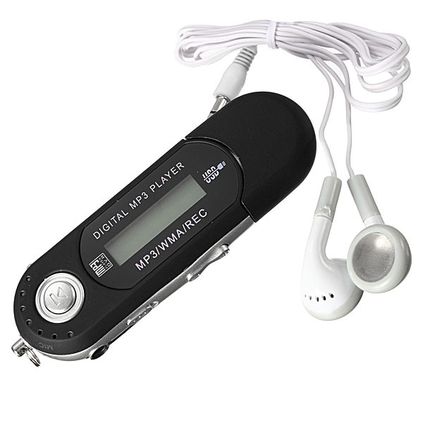 8GB Mini MP3 USB Flash Drive LCD Musik Spieler mit FM Radio