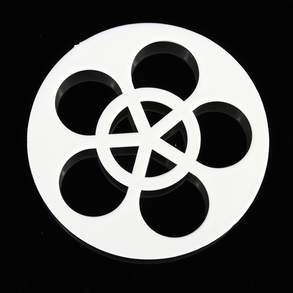 6pcs Pflaume Blumen Fondant Kuchen Sugarcraft Scherblock Form