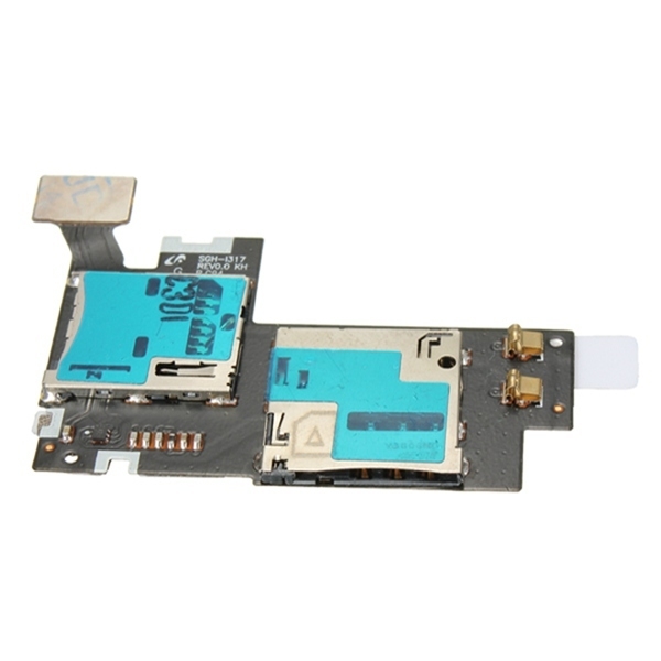 Flex + Memory & SIM Kartenhalter für Samsung Anmerkung 2 LTE N7105 I317 