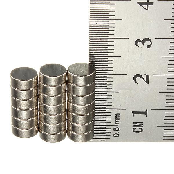 20 PCS Rare Earth Neodym Magneten N50 7mm Durchmesser x 3 mm Dicke