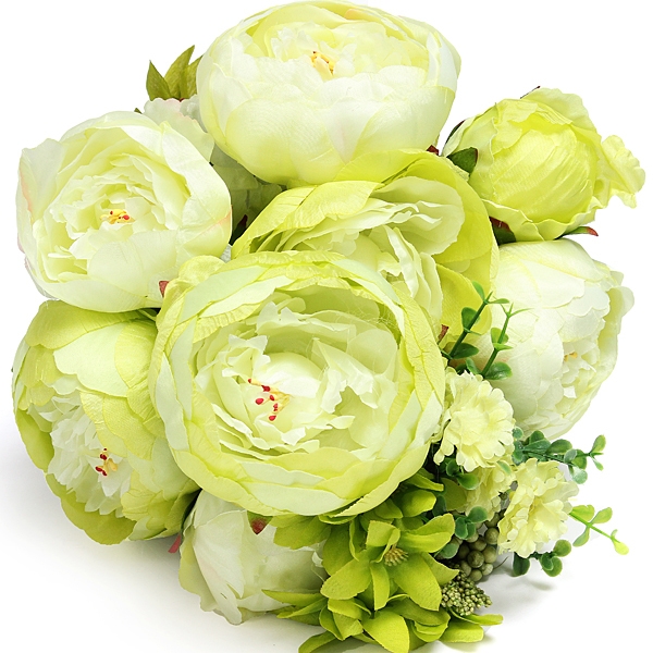 Artificial Silk Pfingstrose blüht Startseite Hochzeit Hochzeitsdekoration 