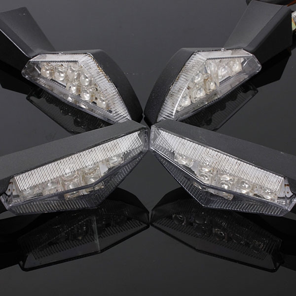 7 LED Bernstein Universalmotorrad Blinker Licht Lampe