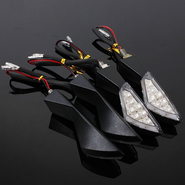 7 LED Bernstein Universalmotorrad Blinker Licht Lampe