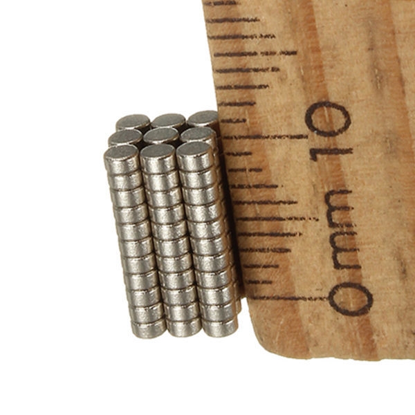 100pcs n50 2mm x runde 1-Mm-Magnete seltenes Erdneodym ndfeb