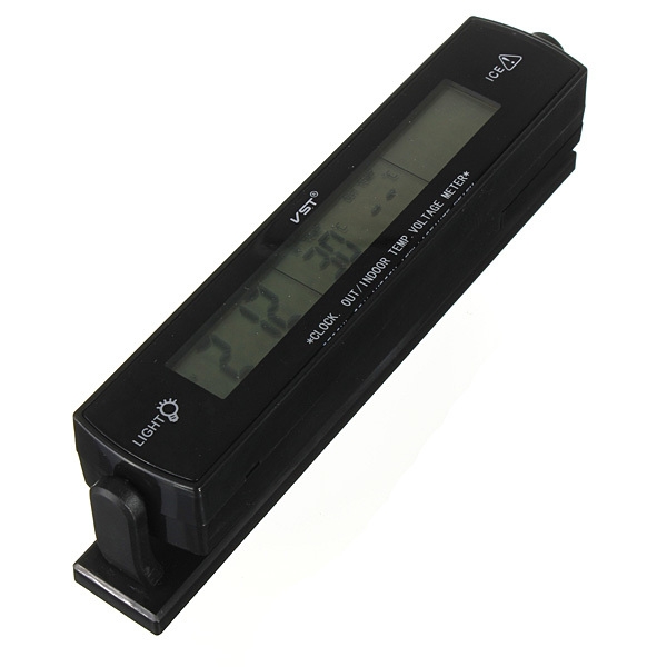 12V Auto Taktgeber Anzeige Spannung Temperatur Thermometer Alarm Monitor