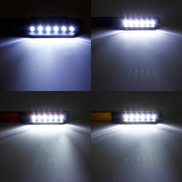 6 LED Mini Inspektion Licht Lampe Taschenlampe Arbeit Taschenlampe