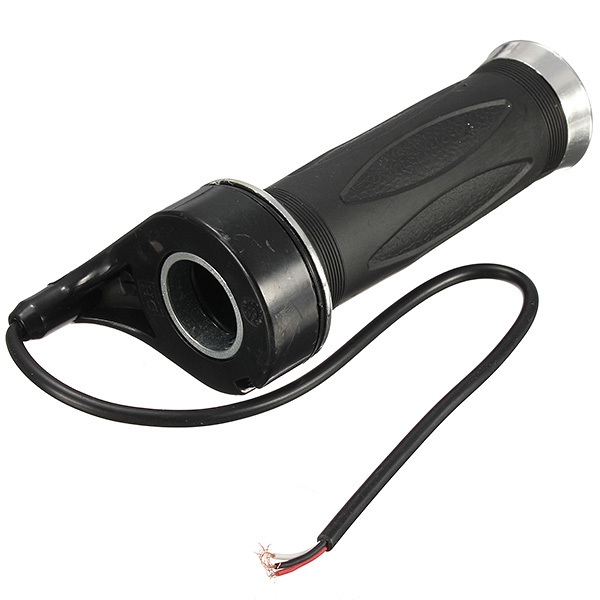 Motorrad schwarzer elektrischer Rollerradkehlengriff