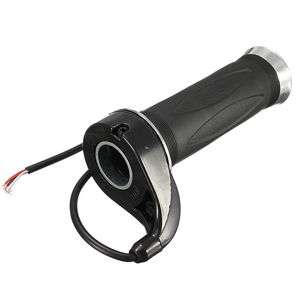 Motorrad schwarzer elektrischer Rollerradkehlengriff