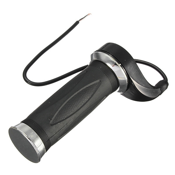 Motorrad schwarzer elektrischer Rollerradkehlengriff