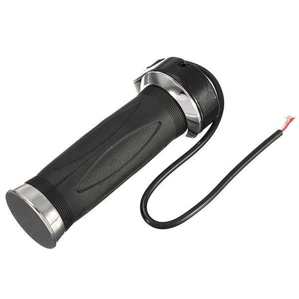 Motorrad schwarzer elektrischer Rollerradkehlengriff